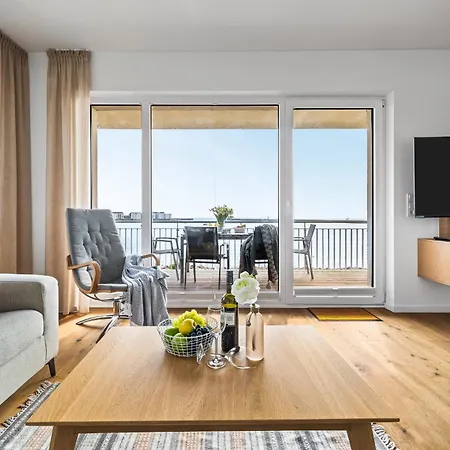 Ocean Life- 1 Og, Balkon, Traumhaftem Blick, Kamin Lejlighed *