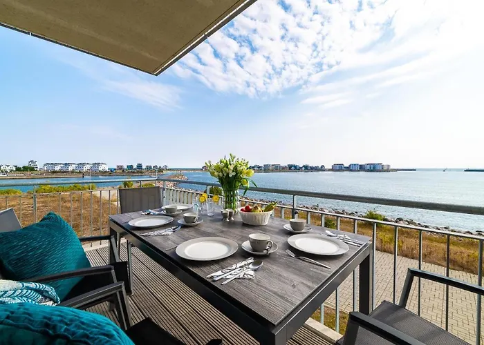 Ocean Life- 1 Og, Balkon, Traumhaftem Blick, Kamin Appartement Olpenitz